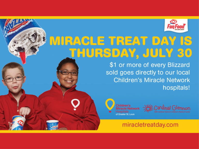 Miracle Treat Day - July 30 - SSM Health Cardinal Glennon Children's ...